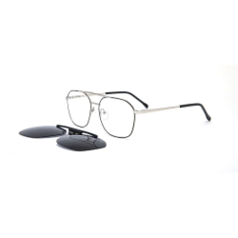 Factory Wholesale Polarized Frame Kid Outdoor Glass Eyeglass Lens Clip Stainless Steel Sunglass