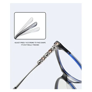 Titanium eyeglass frames blue light filter glasses fashion optical frame eyeglasses