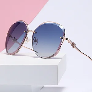 China manufacturer trendy custom retro metal frame polarized sunglasses