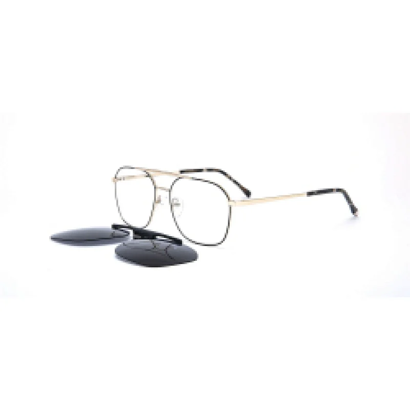Factory Wholesale Polarized Frame Kid Outdoor Glass Eyeglass Lens Clip Stainless Steel Sunglass