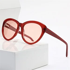 2021 New arrivals custom fashion handmade OEM sun glasses brand acetate frame sunglasses