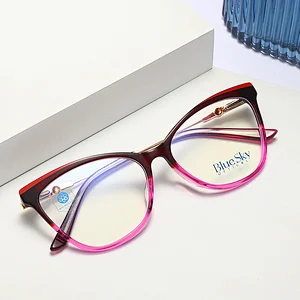Blue light barrier eyesight glasses designer eyeglasses frame optical frame glasses