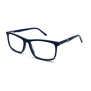 Custom color stripe business optical acetate glasses frames for men