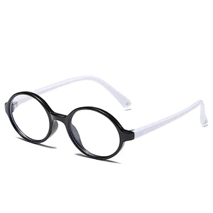 Soft Custom 9 Colors Tr90 Flexible Optical Frame Kids Anti Blue Light Glasses Eyeglasses