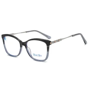 Titanium eyeglass frames blue light filter glasses fashion optical frame eyeglasses