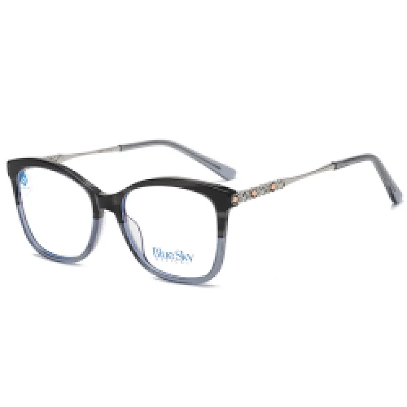 Titanium eyeglass frames blue light filter glasses fashion optical frame eyeglasses
