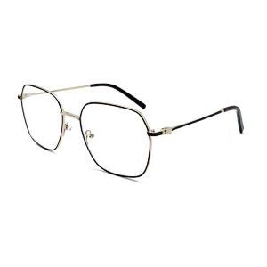 High quality old-fashioned full-frame metal light glasses optical frames