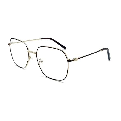High quality old-fashioned full-frame metal light glasses optical frames