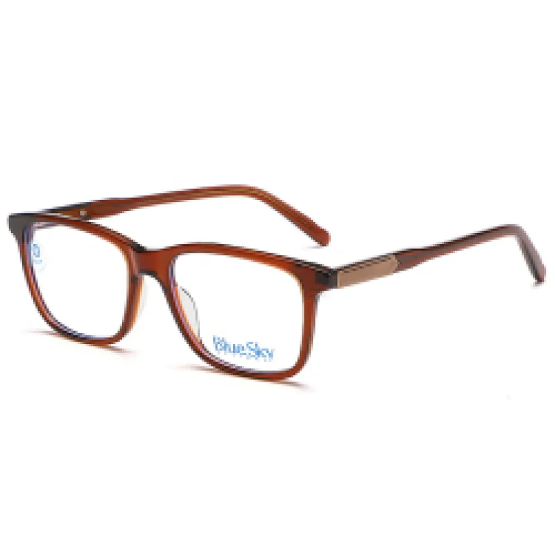 In Stock Eyeglass Frame Metal Clear Lens Glass Handmade Matte Sunglass Oversize Acetate Optical