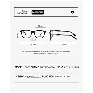 In Stock Eyeglass Frame Metal Clear Lens Glass Handmade Matte Sunglass Oversize Acetate Optical