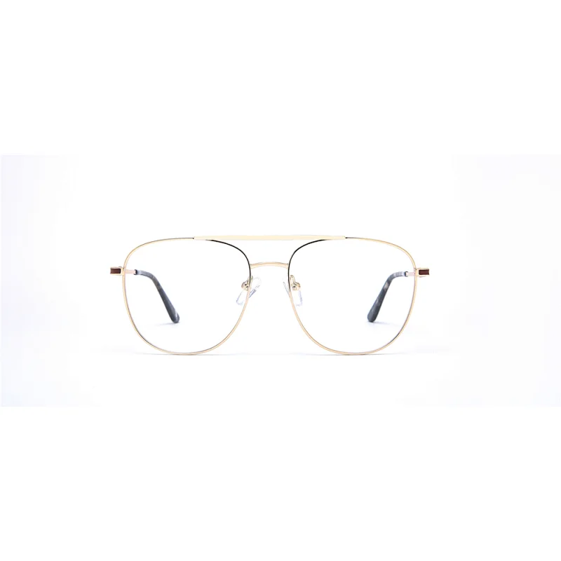 Genuine Aviation Metal Square Gold Big Sun Glass Man And Lady Trendy Woman Shade Polarized Clip Stainless Steel Sunglass