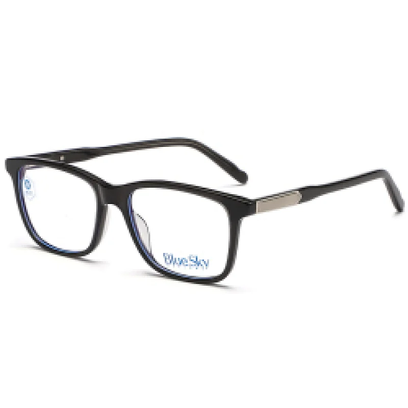 In Stock Eyeglass Frame Metal Clear Lens Glass Handmade Matte Sunglass Oversize Acetate Optical