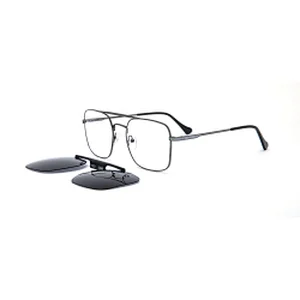 New Product Metal Bar Polarized Frame Kid Outdoor Glass Clip Stainless Steel Sunglass
