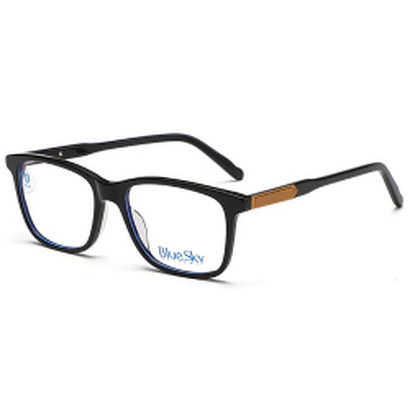 In Stock Eyeglass Frame Metal Clear Lens Glass Handmade Matte Sunglass Oversize Acetate Optical