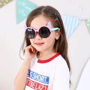 2020 Wholesale kids sun glasses boys girls cartoon children lovely sunglasses