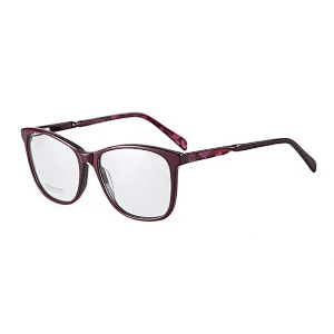 Classic Twisted Color Translucent Acetate Optical Frame Glasses Frame Woman