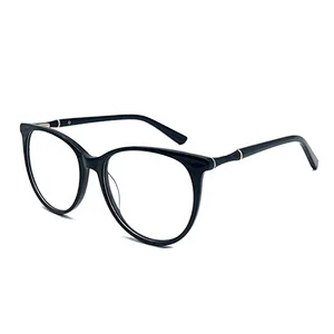 New design custom logo popular solid color fashion acetate optical frame eyewear glasses