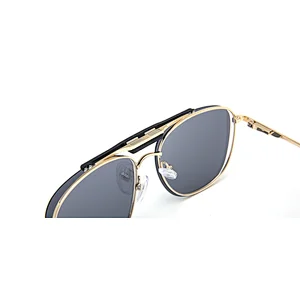 Genuine Aviation Metal Square Gold Big Sun Glass Man And Lady Trendy Woman Shade Polarized Clip Stainless Steel Sunglass