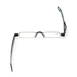 New design fashion metal frame folding men and women reading glasses
