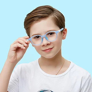 Wholesale Stock Eye Wear Frame Eyewear Anti Blue Ray Eyeglasses Kids Blue Light Glasses