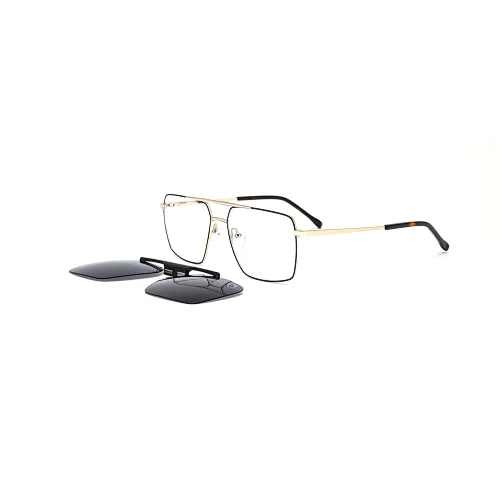 Wholesale Metal Sun Glass Man And Lady Trendy Woman Shade Polarized Frame Luxury Bar Clip Stainless Steel Sunglass