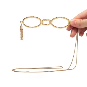 2020 New Fashion Portable Metal Vintage Hanging Neck Reading Glasses For Women