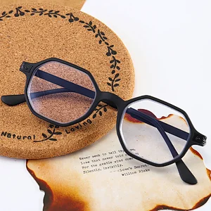 Durable fashion anti blue ray eyewear unisex nylon frame reading glasses
