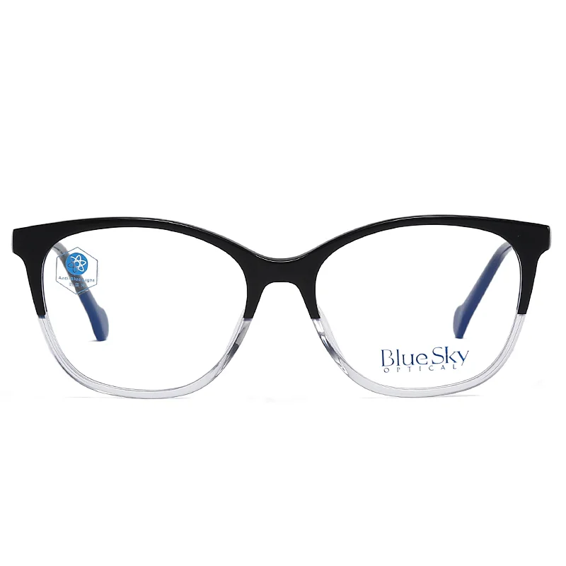 Cheap anti light blue glasses acetate eye glasses optical frames eyewear