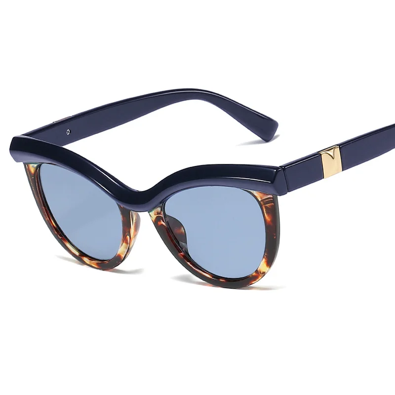 High quality customized logo fashion style popular UV400 neutral design PC frame sunglasses sunglasses