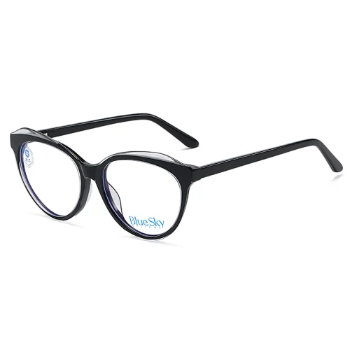 Wholesale acetate metal computer unisex anti blue light optical glasses eyeglasses frames