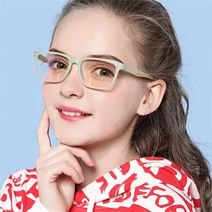 Popular kids eye protection tr90 blue light optical eye glasses spectacle frames
