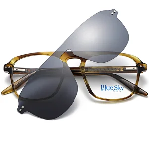 Custom square oversized acetate brand designer polarized sunglasses for men women