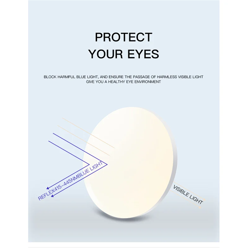 The New Listing Eyeglass Man Wholesale Lens Colorful Fashion Glass 2021 Big Computer Anti Blue Light Unisex 3D Shape Eyewear
