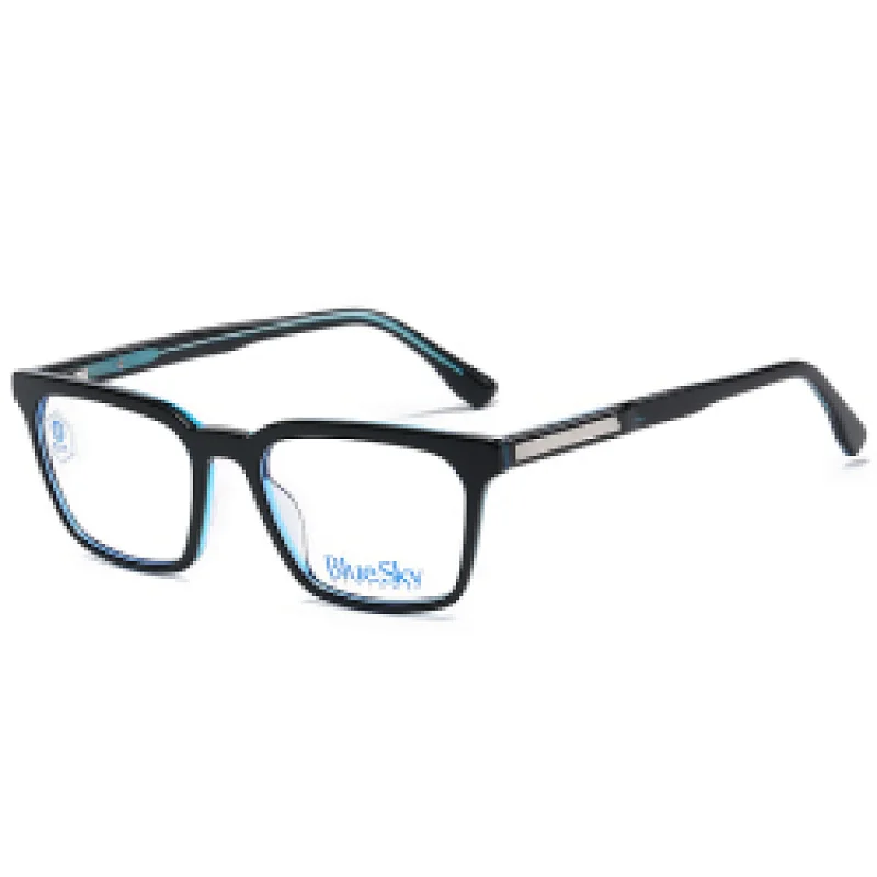 Best Selling Custom Eyeglass Lunette Buffalo Horn Glass Gaming High Quality Metal Eye Frame Acetate Eyewear