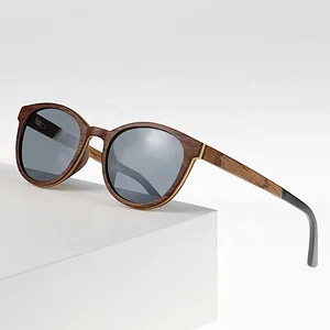 Classical design High quality wooden polarized sunglasses Fashionable sunglasses