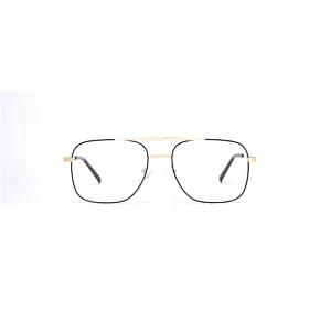 Original Aviation Gold Big Metal Sun Glass Man And Lady Trendy Woman Shade Polarized Frame Luxury Clip Stainless Steel Sunglass