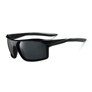 Customized fashion square sports unisex TR90 polarized TAC cycling sunglasses
