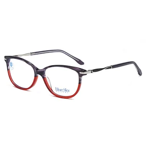 Wholesale fashion anti radiation blocking blue light computer optic eye glasses frames for women