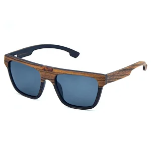 High quality oversized wooden sunglasses polarized sun glasses with custom logo