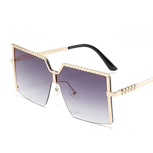 Wholesale custom fashion blue light blocking metal frame glasses men women sun glasses sunglasses