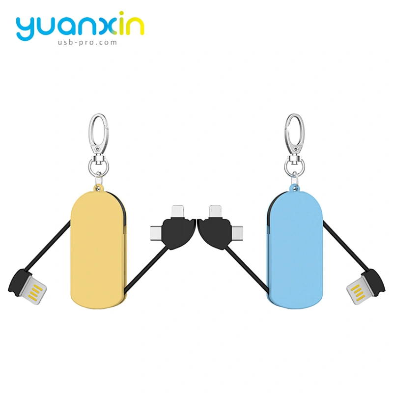 TPE keychain usb cable