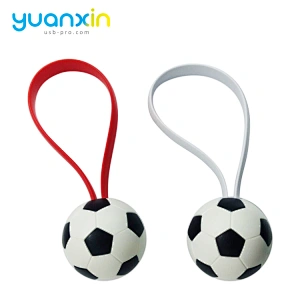 Football design Micro keychain usb cable