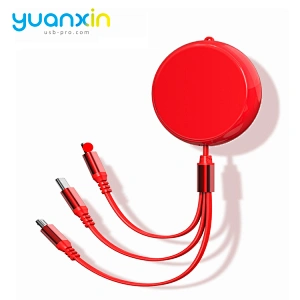 Custom  3A Retract Charging Cable