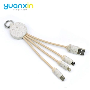 Eco 4 in 1 keychain usb cable