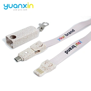 Eco lanyard usb cable