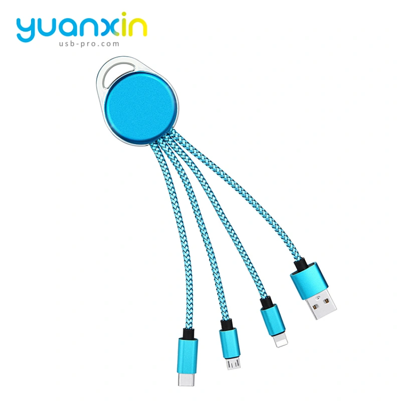 Custom LED logo 4 in 1 Illume Charging Cable