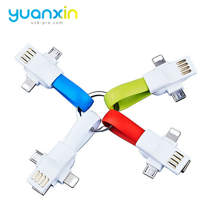 Classic Flip keychain usb cable