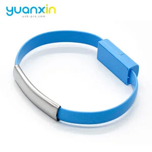 Custom ABS Micro wristband usb cable