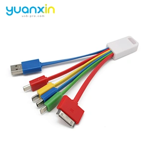 Custom 6 in 1 charging usb cable