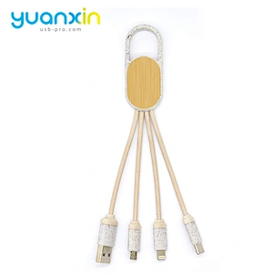 Eco 4 in 1 keychain usb cable